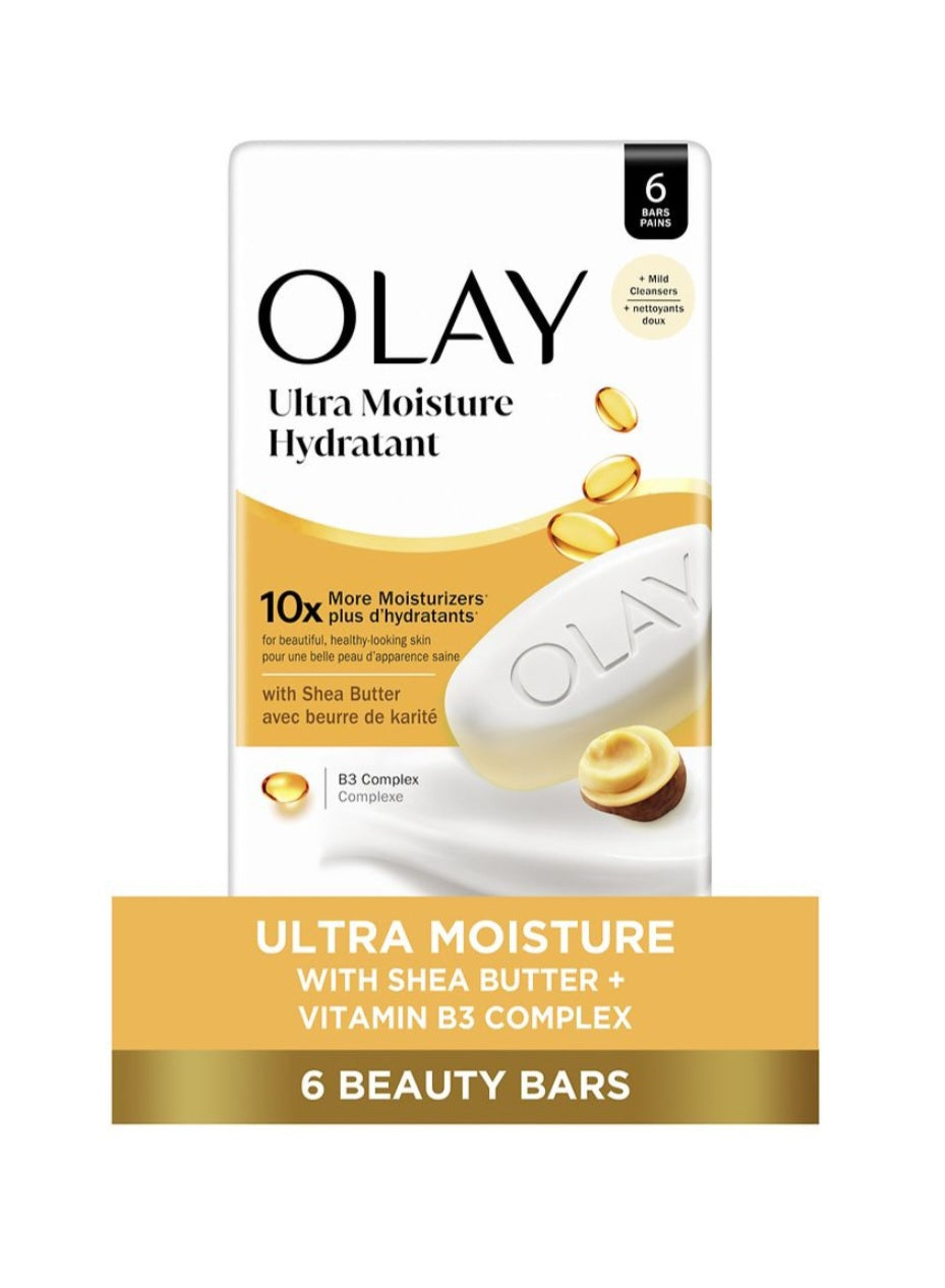 Olay Bar Soap Ultra Moisture Hydratant 6 ct