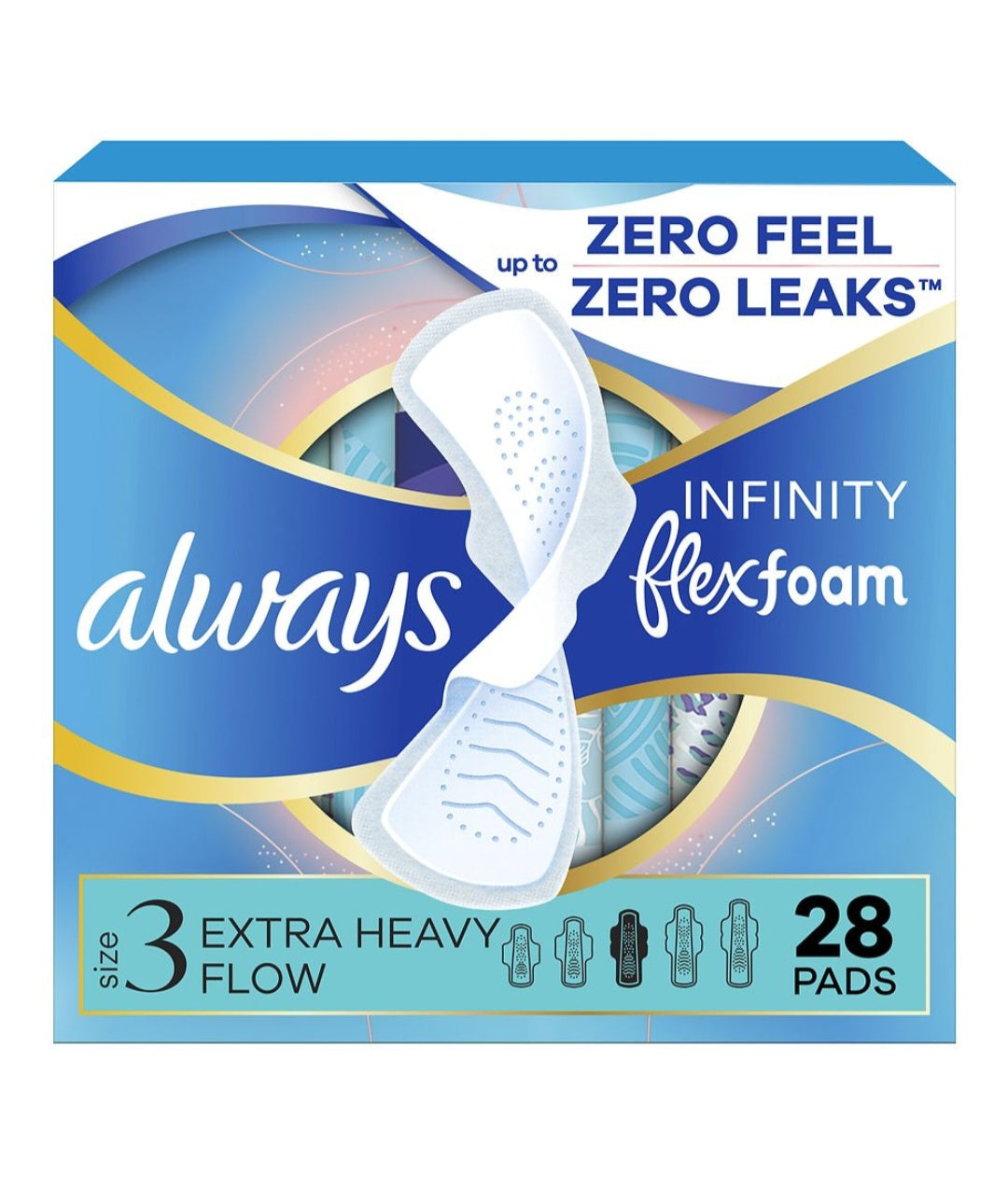 Always Infinity Flex Foam Size 3