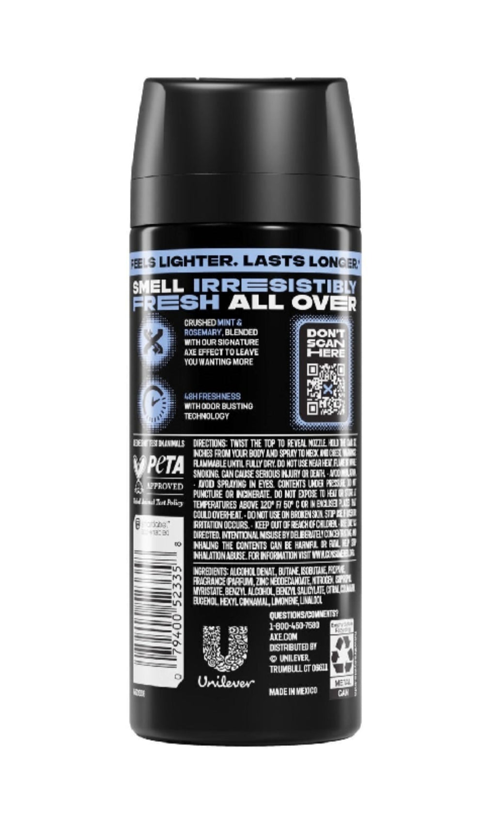 Axe Phoenix Deodorant Body Spray 4 oz