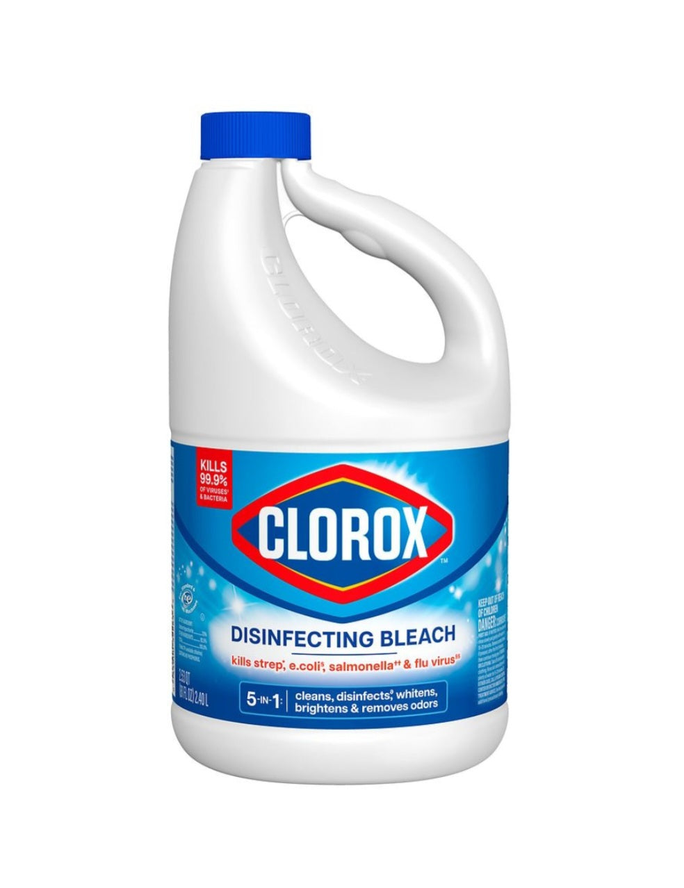 Clorox Desinfecting Bleach 5 in 1   81 oz