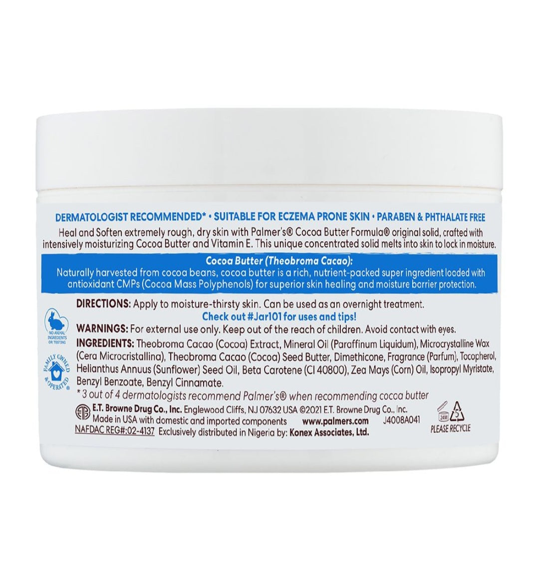 Palmer's Cocoa Butter Formula Heals Softens 3.5 oz