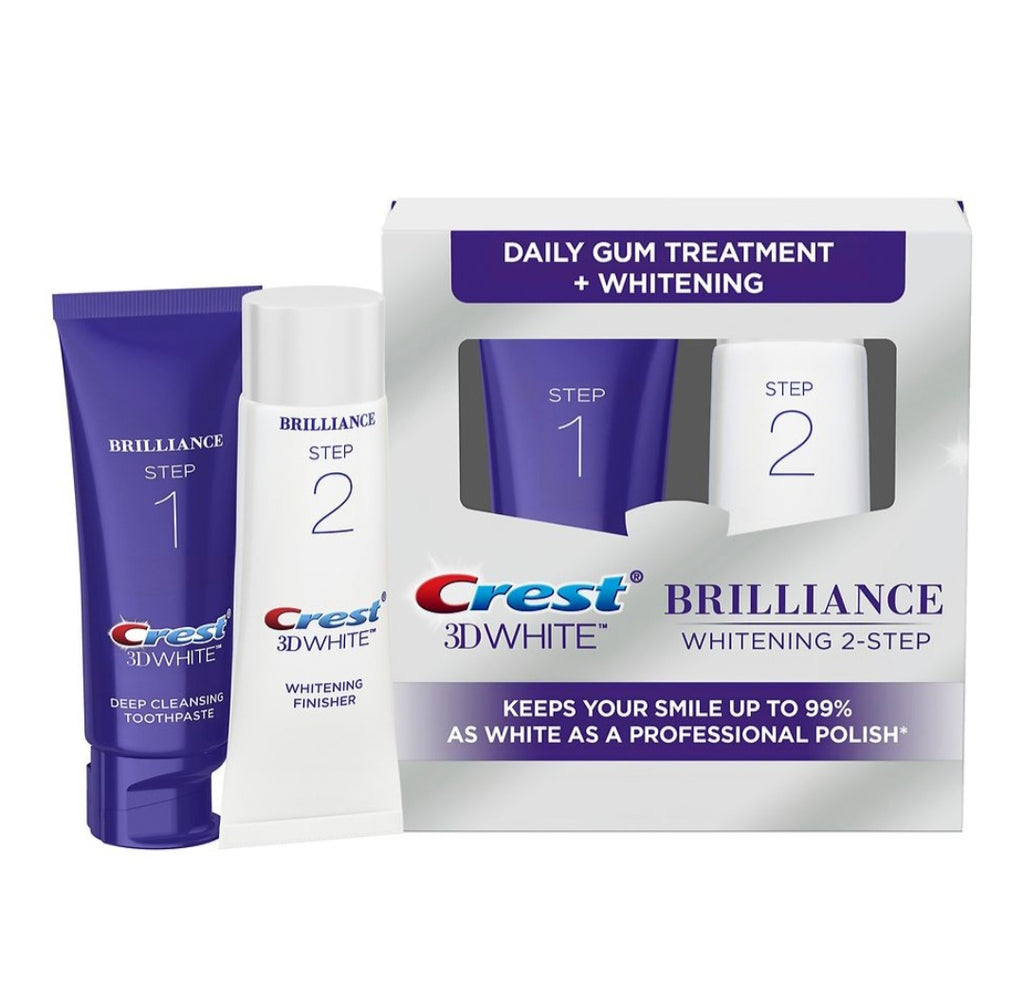 Crest 3D White Brilliance Whitening 2 Step