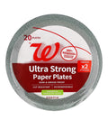 ULTRA STRONG PAPER PLATES 10 1/16 IN, 25.5 CM.