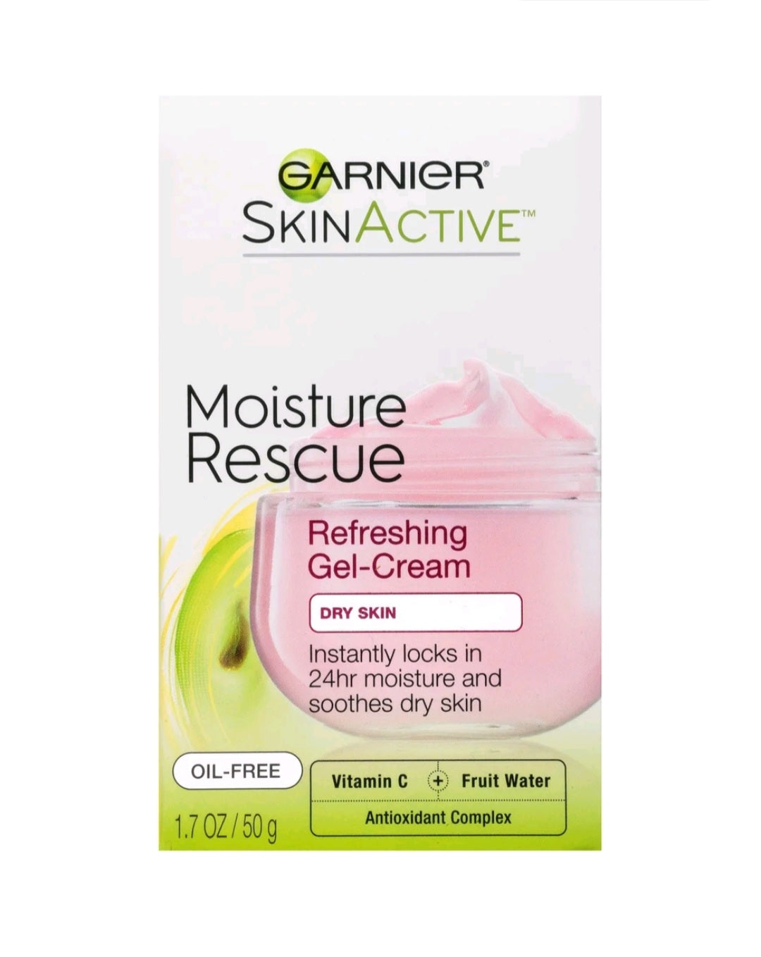 Garnier SkinActive Moisture Rescue Rerreshing Gel Cream 1.7 oz