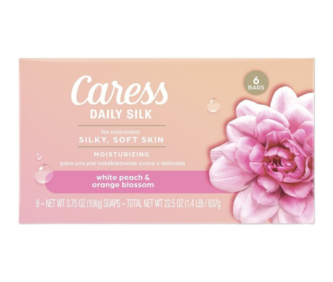 Caress 6 Bars Soap