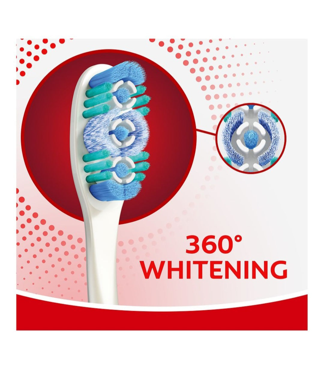 Colgate Toothbrush Medium Whitening 360°